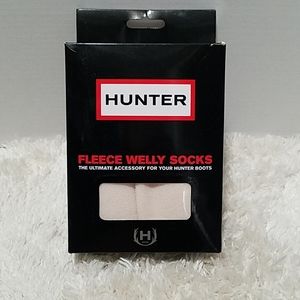 Hunter fleece welly socks